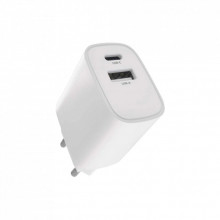 Зарядное устройство EMOS V02B15 1xUSB-A + 1xUSB-C 15W GaN (V02B15) (322450)