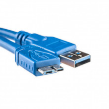 Дата кабель USB 3.0 AM to Micro B 0.5m PowerPlant (KD00AS1230) (260650)