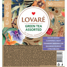 Чай Lovare Assorted Green Tea 5 видов по 10 шт (lv.78153) (199750)