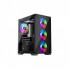 Корпус 1stPlayer X2-M-BK-4F1 (319950)