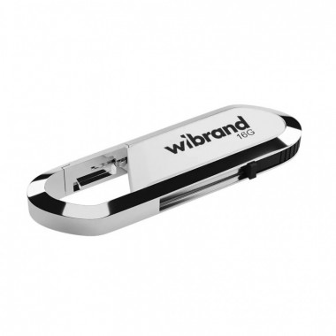 USB флеш накопитель Wibrand 16GB Aligator White USB 2.0 (WI2.0/AL16U7W) (202160)