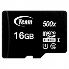 Карта памяти Team 16GB microSDHC class 10 UHS-I (TUSDH16GCL10U02) (186260)