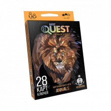 Настольная игра Danko Toys Best Quest. Животные, украинский (BQ-01-02U) (336760)