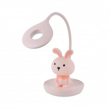 Настольная лампа Kite Bunny LED с аккумулятором, розовая (K24-492-1-2) (320960)