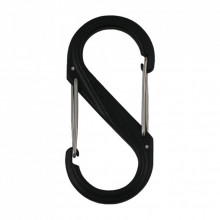 Карабин туристический Nite ize Plastic Carb S Biner Size 10 NI796 Black (4823082709403) (203170)