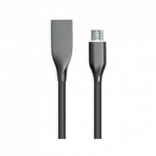 Дата кабель USB 2.0 AM to Micro 5P 1.0m black PowerPlant (CA911226) (321370)