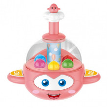 Детская юла "Самолет" Limo Toy BM1201, 16 см