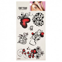 Временная татуировка "Сердца Tattoo" 1020-HM1296