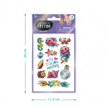 301103 Набор детских временных татуировок «На волнах»