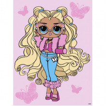 Картина по номерам "L.O.L. Surprise! Tweens Olivia Flutter" KHO6286, 30х40 см