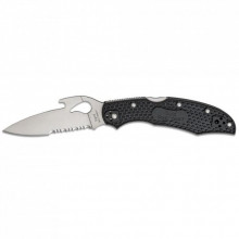 Нож Spyderco Byrd Cara Cara 2 Emerson полусеррейтор (BY03PSBK2W) (275570)