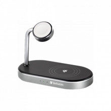 Зарядное устройство Verbatim 3in1 Apple Watch and iPhone Charging Stand (49556) (321570)