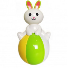 Игрушка Неваляшка 6521 со звуковыми эффектами (Зайчик)