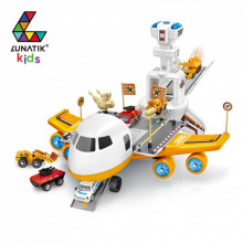 Игровой набор Lunatik Самолет трансформер Инженер (LNK-FLE5674) (200870)