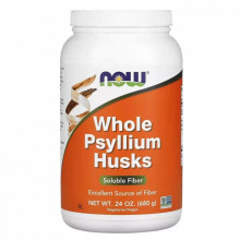 Витаминно-минеральный комплекс Now Foods Цельная шелуха подорожника, Whole Psyllium Husk, 680 г (NF5982) (308870)