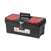 Ящик для инструментов с металлическими замками 16", 396*216*164 мм INTERTOOL BX-1016 (175970)