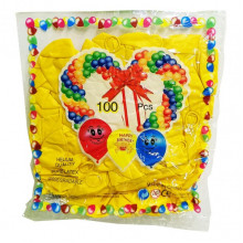 Воздушные Шары "Пастель" 11-7 жовтий 100 штук