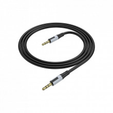 Кабель мультимедийный 3.5mm M to 3.5mm M 1.0m black BOROFONE (6941991108310) (320180)