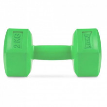 Гантель PowerPlay 4124 Hercules 2 кг Green (PP_4124_2kg) (203280)