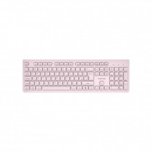 Клавиатура Canyon HKB-W01 Silent Wireless UA Beige (CNS-HKBW01BG) (261380)