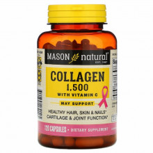 Витаминно-минеральный комплекс Mason Natural Коллаген 1500 мг, Collagen, 120 капсул (MAV-17012) (304680) Витаминно-минеральный комплекс Mason Natural Коллаген 1500 мг, Collagen, 120 капсул (MAV-17012) (304680)