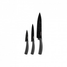 Набор ножей Ardesto Black Mars 3 шт Bkack (AR2103BB) (204780)