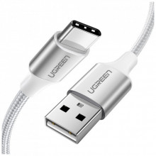 Дата кабель USB 2.0 AM to USB-C 2.0m 3.0A 18W US288 White Ugreen (60133) (321780)