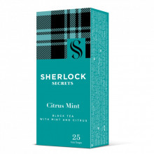 Чай Sherlock Secrets Citrus Mint черный 25х2 г (shs.01138) (323780)