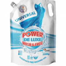 Гель для стирки Power De Luxe Универсальный 2 кг (4823128001508) (340780)
