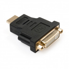 Переходник HDMI AM to DVI 24+5 F Vinga (VCPAHDMIM2DVIFBK) (174980)