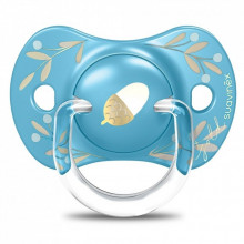 Пустышка Suavinex Gold Edition физиологическая, +18 мес. голубая (307862) (272980) Пустышка Suavinex Gold Edition физиологическая, +18 мес. голубая (307862) (272980)