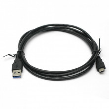 Дата кабель USB 3.0 AM to USB-C 1.5m PowerPlant (KD00AS1254) (320980)