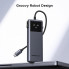 Концентратор Ugreen USB-C to HDMI + 2xUSB 3.2 + 2xUSB-C 3.2 + PD CM888 gray (35998) (343190)