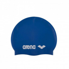 Шапка для плавания Arena Classic Silicone 91662-077 синій, білий Уні OSFM (3468335299150) (286290)