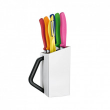Набор ножей Victorinox SwissClassic Utility Block 6 шт Color (6.7127.6L14) (288290)