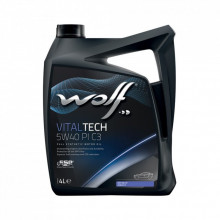 Моторное масло Wolf VITALTECH 5W40 PI C3 4л (8302916) (296290)