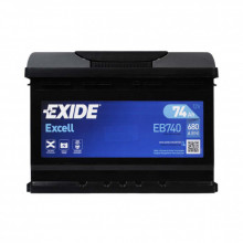 Аккумулятор автомобильный EXIDE EXCELL 74A (EB740) (246490)