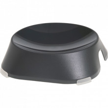 Посуда для кошек Fiboo Flat Bowl миска без антискользких накладок темно-серая (FIB0134) (305490)