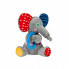 Игрушка для собак GiGwi Plush Слоненок с кольцом и пищалкой 16 см (2256) (307490)