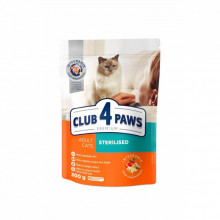 Сухой корм для кошек Club 4 Paws Премиум. Для стерилизованных 300 г (4820083909252) (199590)
