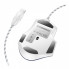 Игровая проволочная мышка HOCO GM31 Overlord luminous gaming 1200-3600DPI USB 1.4M для ПК/ноутбука с подсветкой Бело-Синяя (345790)