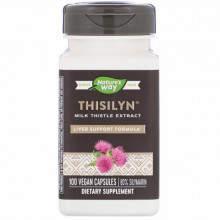 Травы Nature's Way Расторопша Экстракт, Thisilyn, Milk Thistle, Liver Support F (NWY-06958) (305201)