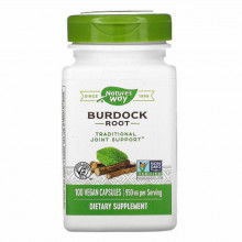 Травы Nature's Way Корень Лопуха, Burdock Root, 475, 100 капсул (NWY11200) (306301)