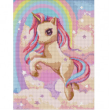 Алмазная мозаика "Волшебный полет" с АВ стразами AMO7628 30х40см