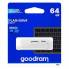 USB флеш накопитель Goodram 64GB UME2 White USB 2.0 (UME2-0640W0R11) (156601)