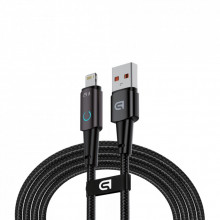 Дата кабель USB 2.0 AM to Lightning 1.2m 12W black Armorstandart (ARM75864) (322601)