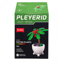 Детский конструктор "Цветы в горшке" Potted Plants SLUBAN M38-B1075E
