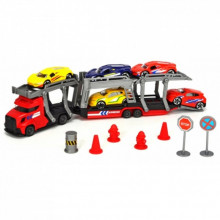 Игровой набор Dickie Toys Автотранспортер с 5 металлическими машинками (3745012) (333701)