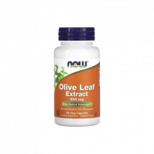 Травы Now Foods Экстракт листьев оливкового дерева, 500 мкг, Olive Leaf Extract, (NOW-04723) (307801)