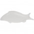 Блюдо порцелянове "White Fish" 36см, біле (183901)